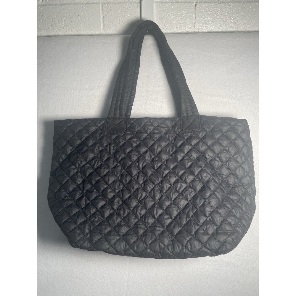 Urban Expressions Handbag Tote Breakaway Puffer Quilted Lightweight Black Travel